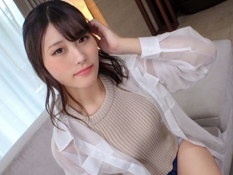 【高身長美女の初撮りセックス】 長身お姉さんのセクシーなボディが乱れる！ バックで突かれ、巨乳を揺らして絶頂イキ♡