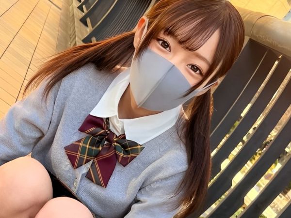 【ツインテ美少女の3P天国】 彼氏がいるのに誘惑に負けて乱れまくり！ 2本のチンポでイキまくりの絶頂ハーレム♡