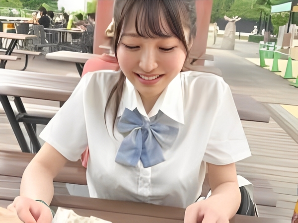 【素人】バイト先の未成年と不倫デート♡制服を脱がせれば大人の身体でキツキツマンコに大人チンポを挿入！