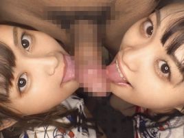 【18歳ビッチギャル2人組】おソロコーデの激カワ美少女が彼氏スワップ大乱交！普通のSEXじゃ物足りない欲求不満ギャルがチ○ポを求め合い、中出しOKのヤリまくりパーティー！♥